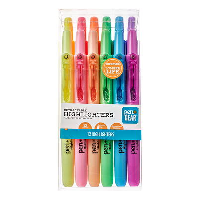 Sharpie Retractable Highlighters, Chisel Tip, Assorted, 8 Count