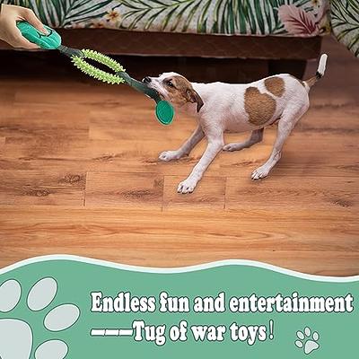 Suction Cup Chew Toys for Dog-Tug of War Dog Toy for Aggressive-Teeth Training  Toys for Small Dogs-Dental Health and IQ-Relieve Pet Anxiety 