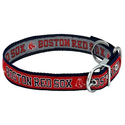 MLB Boston Red Sox Licensed PET COLLAR- Heavy-Duty, Strong, and Durable Dog  Collar. Available in 29 Baseball Teams and 4 Sizes