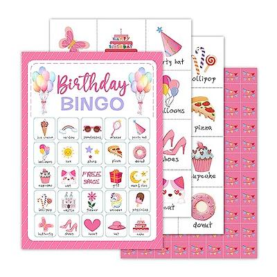  Tea Party Bingo Cards, Let's Par-Tea Game for 24 Players,  Garden Tea Party Games for Family Friends School Classroom Activities,  Holiday Party Favors Supplies Decorations(05) : Toys & Games