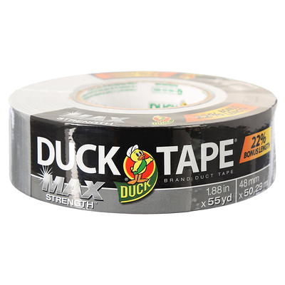 2 pack) Duck Brand Max Strength 1.88 in x 20 yd White Duct Tape 