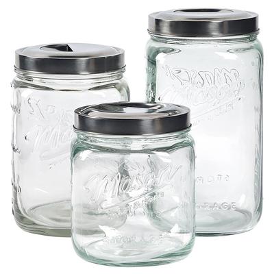 Mason Craft & More 3-Pack-Gallon Bpa-free Canister Set