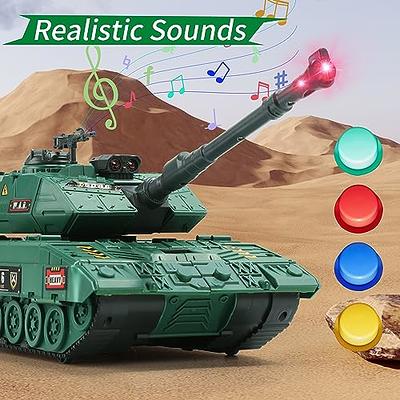 CUTE STONE 2-in-1 Army Tank Toys, Military Vehicles Playset with Rotating  Turret, Catapult Track, Realistic Sound & Light for Boys 3-7 Years - Yahoo  Shopping