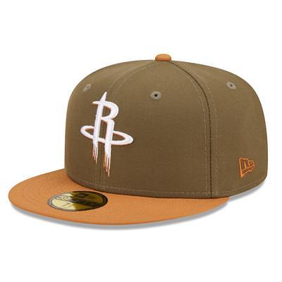 Men's New Era Olive/Orange New York Knicks Two-Tone 59FIFTY Fitted Hat