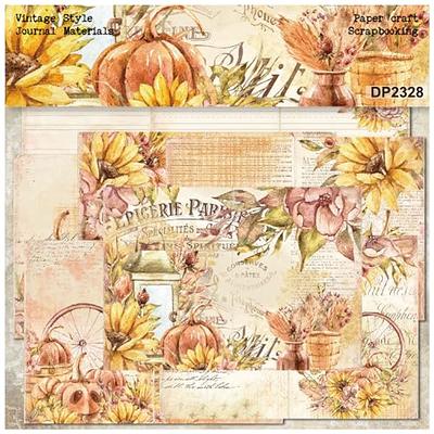 ZAKHSE Cardstock Paper, A5 Size Scrapbook Paper Pad Halloween Pattern Paper  Packs, 24 Sheets Single-Sided Card Stock, Decorative Craft Paper DIY Photo