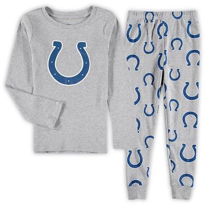 Preschool Heathered Gray New York Giants Long Sleeve T-Shirt & Pants Sleep  Set 