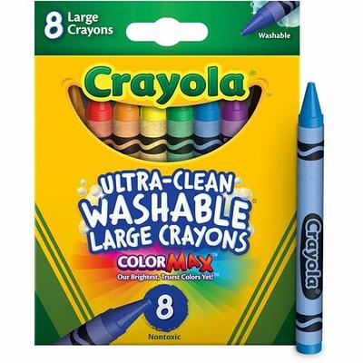 Crayola Washable Crayons, 24-Count