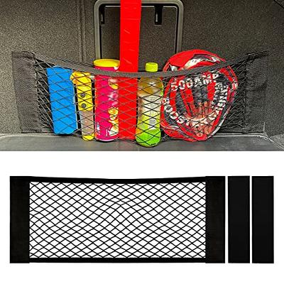 Msyuusr Mesh Cargo Net for Car, Stretchable Trunk Storage Net Elastic Pouch  Organizer Bag with Tape Stickers, Universal Auto Interior Accessories for  Cars, Truck, SUV, RV (23.6 x 9.8) - Yahoo Shopping