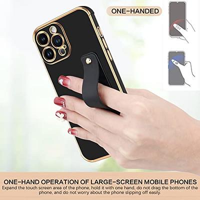 ROUTDOM Compatible with iPhone 13 Pro Max Case for Women Girls Aesthetic  Cute Cool Luxury Trendy Gold Heart Design,Slim Thin Silicone Shockproof  Protective Phone Cover for iPhone 13 Pro Max（Black） - Yahoo