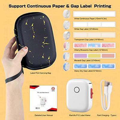 D110 Label Makers, Label Maker Machine With Tape, Sticker Maker Label  Printer, White Bluetooth Multiple Templates Label Machine, Thermal Sticker  Printer For Storage Shipping Barcode Office Kitchen - Yahoo Shopping