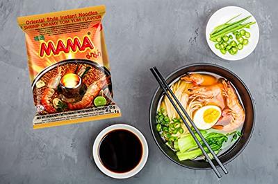 Mama Oriental Style Instant Noodles Shrimp Creamy Tom Yum Flavor (10 Pack)