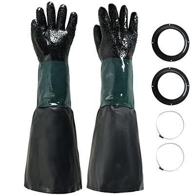 Yardwe 1 Pair Anti Scald Gloves BBQ Hand Gloves Cooking Mitts Black  Barbecue Gloves Thick Cooking Gloves Grilling Pads Oven Gloves Oven Glove  Accessories Thicken Cowhide - Yahoo Shopping