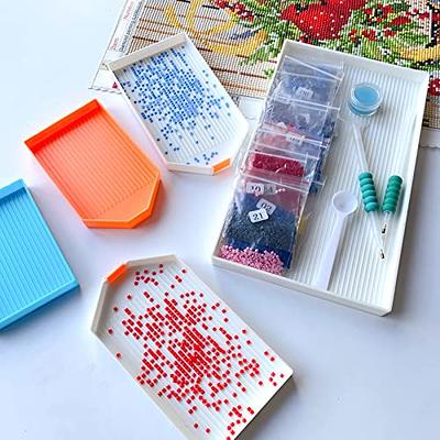 6 Pcs Diamond Painting Trays Large and Small,Plastic Bead Sorting Tray,Big  Diamond Art Trays Kit Tools, Storage Containers Tray for Rhinestone and  Accessories - Yahoo Shopping