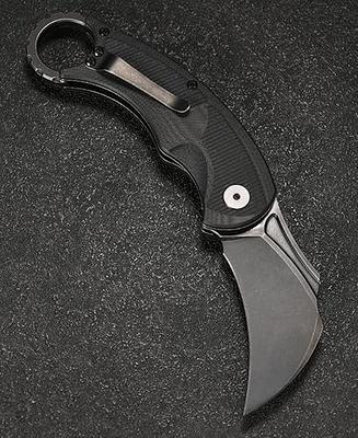 OKNIFE Heron L1 Tactical Knife, Folding Pocket Knife with D2 Steel