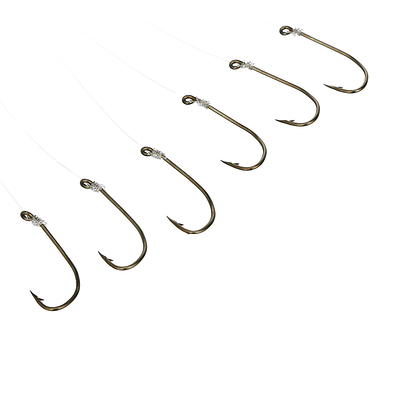 Eagle Claw 031H-2 Plain Shank Snell Fish Hook, Size 2 - Yahoo Shopping