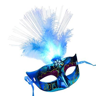 SAFIGLE Full Face Women Men Masquerade Mask Halloween Mask Mardi Gras Mask Creepy