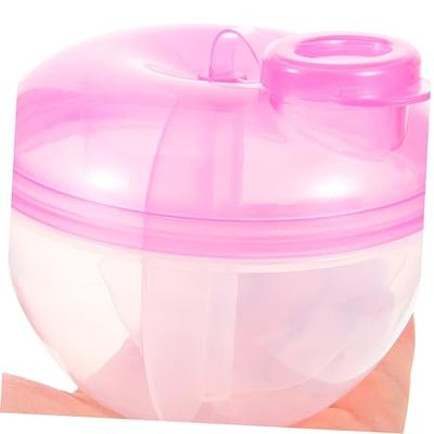  Termichy Stackable Formula Dispenser Portable Milk Powder  Container, 2 Pack, Baby Pink : Baby