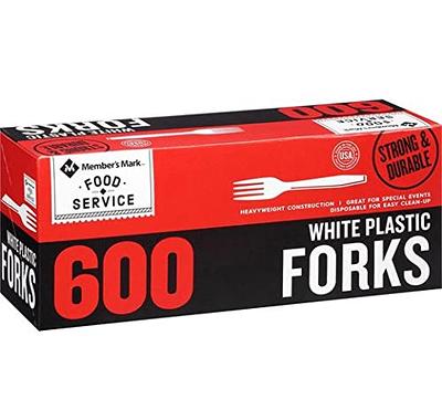 Member's Mark Plastic Cutlery Packets, White - 200 count