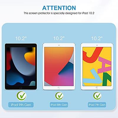 Protecteur d'écran pour Apple iPad 10.2 2019 2020 2021 7e 8e 9e