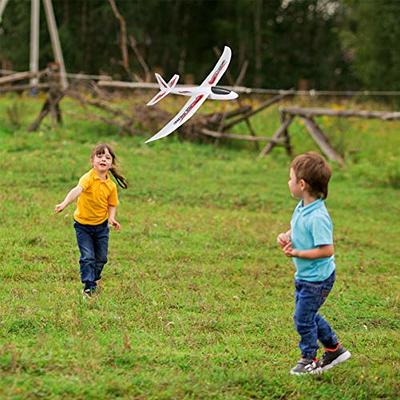  3 Pack Airplane Launcher Toy,Foam Glider Led Plane