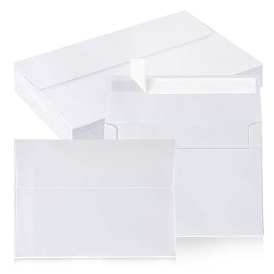 40 Pack 5x7 Envelopes for Invitations, A7 Printable White Envelopes,  Envelopes Self Seal for Weddings, Invitations, Photos, Postcards, Greeting  Cards, Mailing - Yahoo Shopping