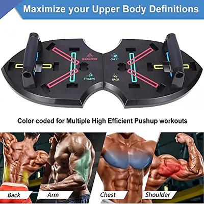 Zummy Home Workout Set Push up Board Resistance Bands 20-in-1 Fitness  Strength