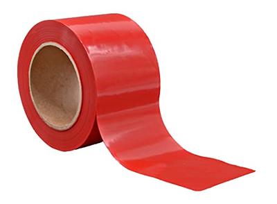 Red Painters Tape 2 Inch Wide, Medium Adhesive Red Masking Tape