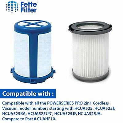 HQRP 2-Pack Filter compatible with Black+Decker HNVC115, HNVC215