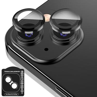  JETech Camera Lens Protector For iPhone 15 Pro 6.1-Inch And iPhone  15 Pro Max 6.7-Inch, 9H Tempered Glass Metal Individual Ring Cover, HD  Clear, 3-Pack