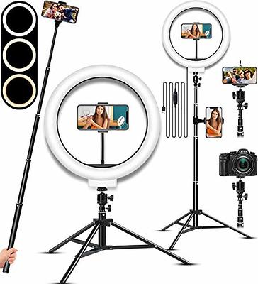 NEEWER Ring Light 18inch Kit: 55W 5600K Professional LED with Stand and  Phone Holder, Soft Tube & Bag for Tattoo Lash Extension Barber Makeup  Artist Studio Video Photography Lighting, RL-18 - Yahoo