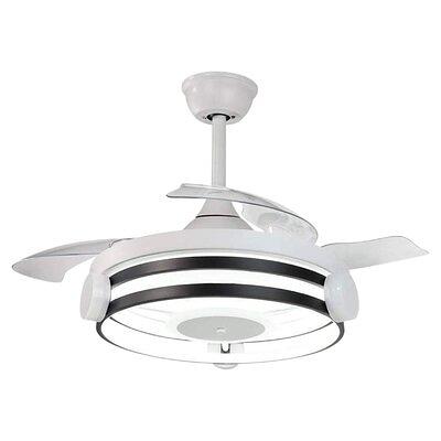 Jtfany Ceiling Fans with Lights and Remote 18 Inch Flush Mount