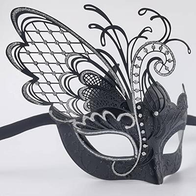 Masquerade Mask, Mask, Wall Decor, Masquerade Ball Mask, Black