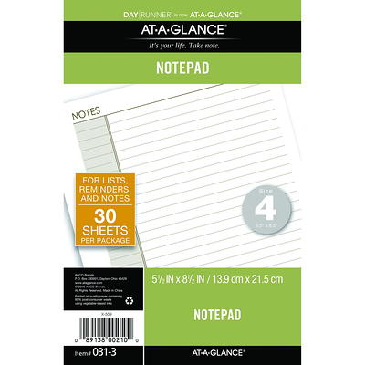  Pocket Brain Dump Planner Insert Refill, 3.2 x 4.7 inches,  Pre-Punched for 6-Rings to Fit Filofax, LV PM, Kikki K, Moterm and Other  Binders, 30 Sheets Per Pack : Handmade Products