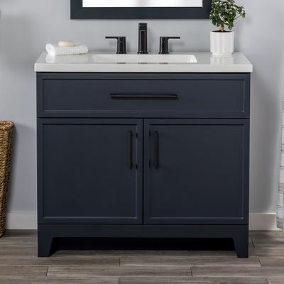 Style Selections Davies Gray Vanity Bathroom Collection