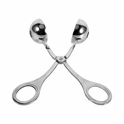 VEVOR Meatball Maker Tongs 2 PCS Meat Baller Scoop Stainless Steel Cake Pop  Scoop Ball Maker Handles Meatball Tongs RWJBXGRWJDXZHTZ01V0 - The Home Depot