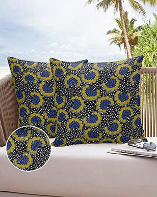 16x16 Inch Outdoor Pillow Inserts Set of Waterproof Decorative Throw 16*16  4