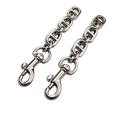 COLSEEY Purse Strap Extender 2Pcs 4.7 Inch Bag Extender Chain for Shoulder  Bag Metal Chain Strap Extender Replacement Bag Extender Accessory