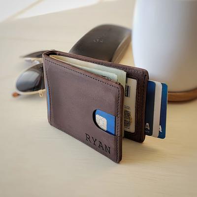 Long Wallet Personalized Wallet from high quality Italian leather!
