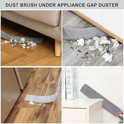 Upgraded Under Appliances Cleaning Tools, 67 Inch Microfiber Gap Duster  Thin Flat Brush Cleaning Gadgets - Perfect for Cleaning Under Furniture,  refrigerator, Couches, Stoves, and Beds, with 2 sleeves - Yahoo Shopping