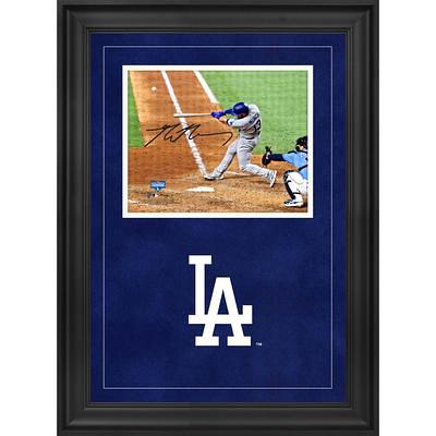 COREY SEAGER SIGNED/FRAMED LIMITED EDITION DODGERS WORLD SERIES