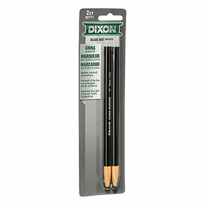 DIXON Industrial Phano Peel-Off China Markers Pencils, Black, 2-Pack  (30771) - Yahoo Shopping