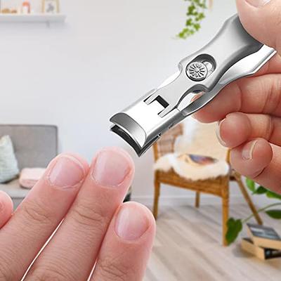 0.6in Wide Jaw Opening Nail Clippers for Thick Nails,Finger Nail