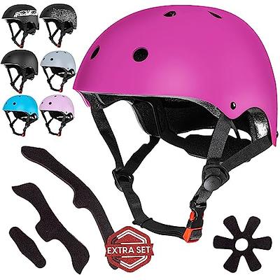 MhIL Adults & Kids Bike Helmets for Men Women – Adjustable Certified Kids  Helmet for Boys Girls, Bicycle Toddler Helmets for Skateboard Scooter  Cycling Multi-Sport Helmets for Toddlers, Kids & Adults 