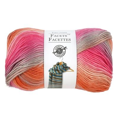 Facets™ Yarn by Loops & Threads® in Lollipop, 3.5