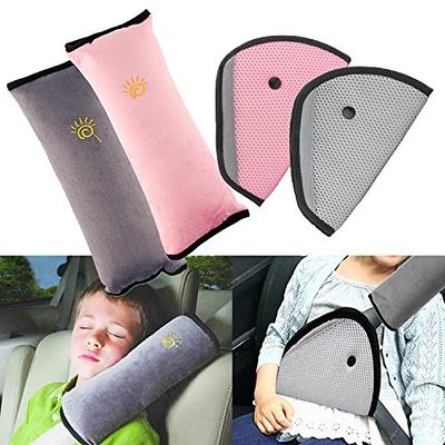 R HORSE 4Pack Seatbelt Pillow Seat Belt Covers for Kids, Adjust