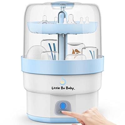 Baby Brezza Baby Bottle Sterilizer and Dryer Machine Electric Steam  Sterilization - Pacifiers, Glass, Plastic, and Newborn Feeding Bottles 