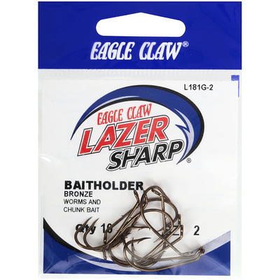 Eagle Claw Lazer Sharp L7228 Circle Octopus Inline Hook - 1/0 - 50