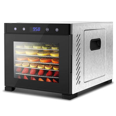  COLZER 16 Tray Food Dehydrator Stainless Steel Commercial  Dehydrators Dryer for Fruit, Meat, Beef, Jerky, Herbs with Adjustable Timer  and Temperature Control Businesses Using: Home & Kitchen