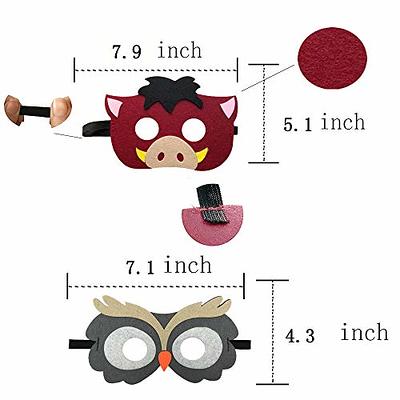 SSZS 24 Packs Animal Masks Party Favors for Kids Toys Set, Dress Up  Birthday Festival Christmas Halloween Cosplay Safari Party Supplies Party  Masks with 24 Different Types for Children - Yahoo Shopping