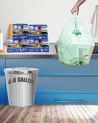 13 Gallons Plastic Trash Bags - 100 Count